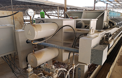 污泥處理壓濾機保養注意事項