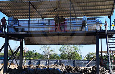 污泥壓濾機(jī)實(shí)現(xiàn)制砂零排放，洗沙尾礦處理好