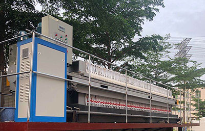 500平的泥漿廂式壓濾機哪里有？多少錢一臺？