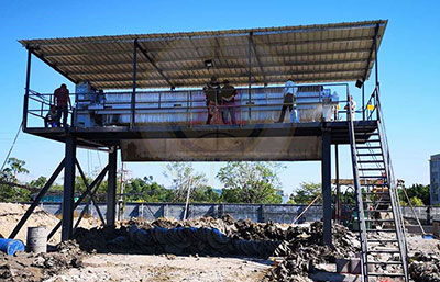 尾礦泥漿脫水壓濾機(jī)配置到位 環(huán)保再不費(fèi)心