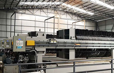 污泥壓濾機如何進行造紙污泥壓濾處理