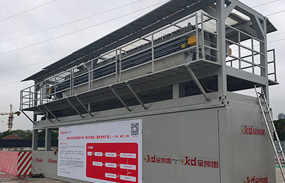 快捷移動式車載洗沙脫水壓濾機