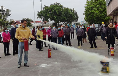 金凱地開(kāi)展消防安全應(yīng)急演練活動(dòng)