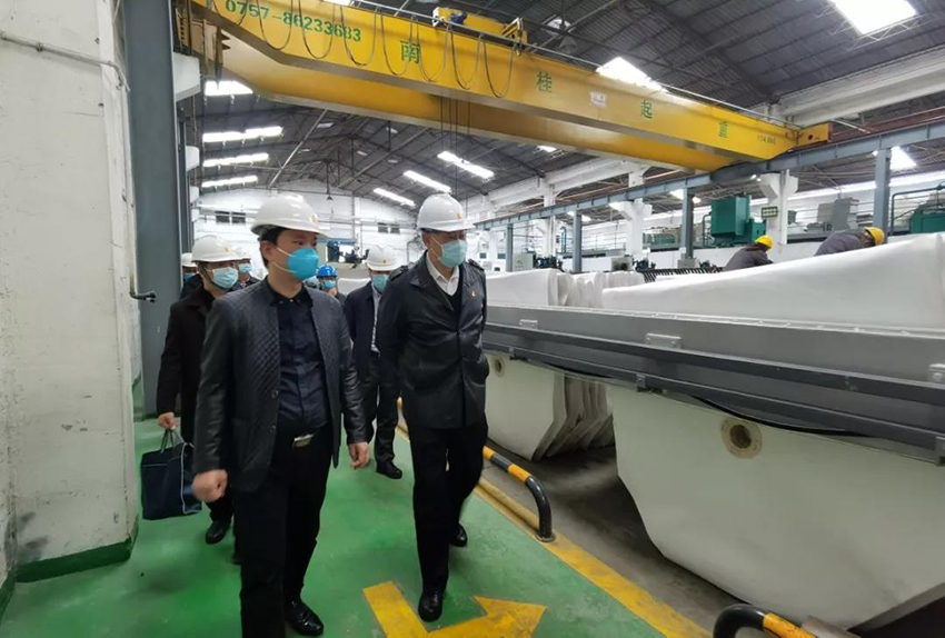 佛山市政府“企業(yè)暖春行動(dòng)”組到金凱地開(kāi)展調(diào)研慰問(wèn)工作