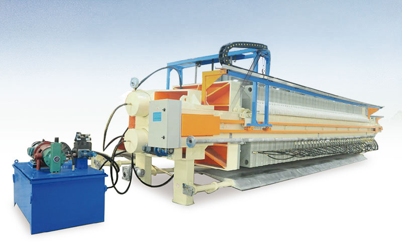 自動翻板隔膜壓濾機